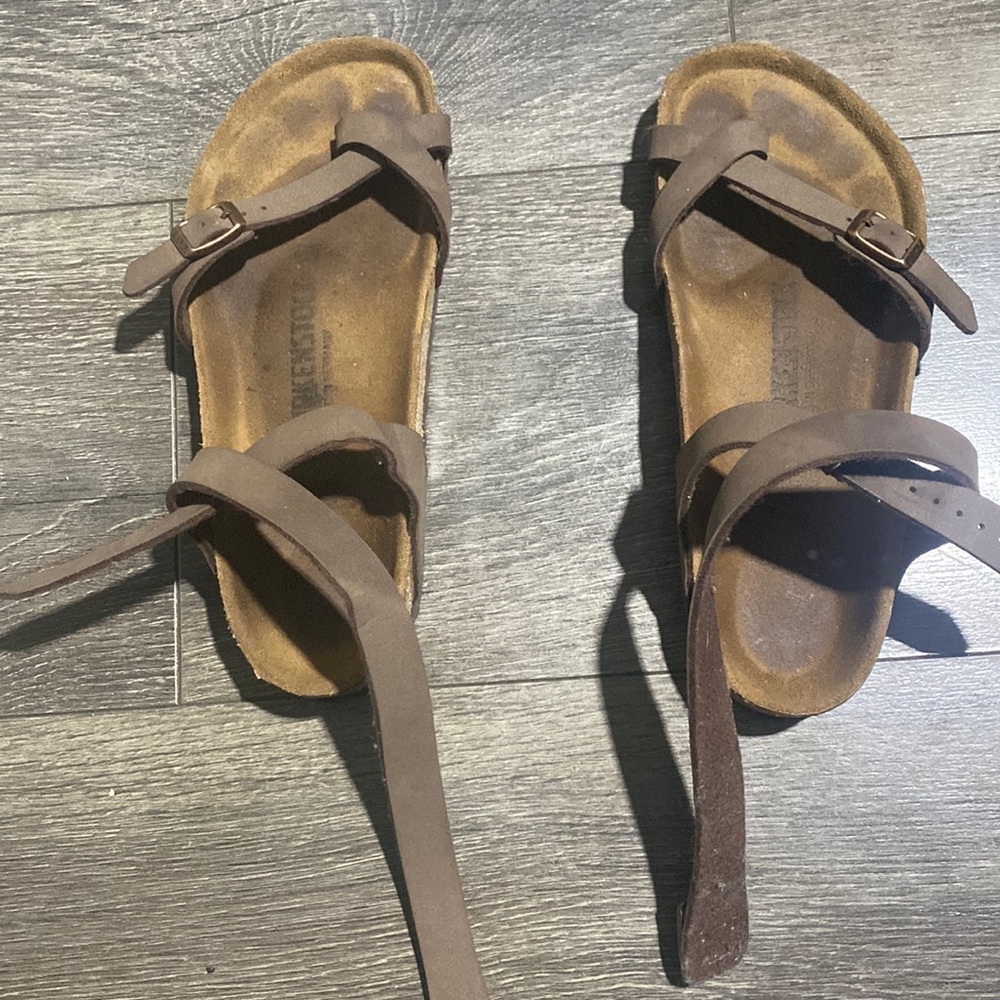 Wrap around ankle  BIRKENSTOCKS